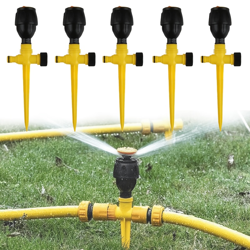 Smart Garden Hub - 360° Automatic Rotating Lawn Sprinkler Set