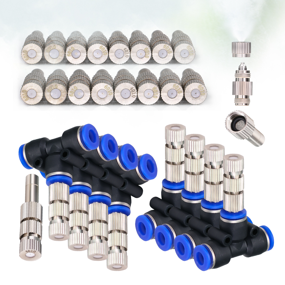 Smart Garden Hub - 10PCS 6mm Misting Nozzle with Built-in