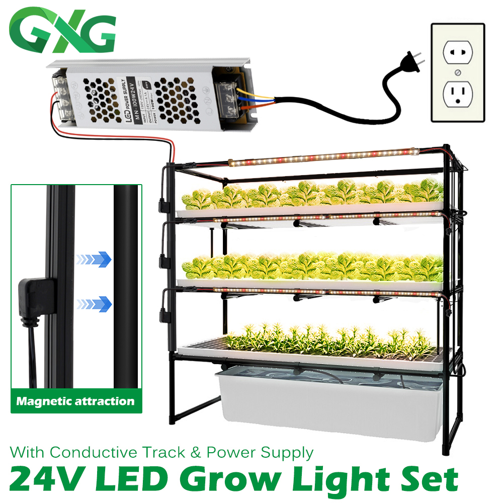 Led Plant Light Strip - LED Grow Bar Light Set 24V