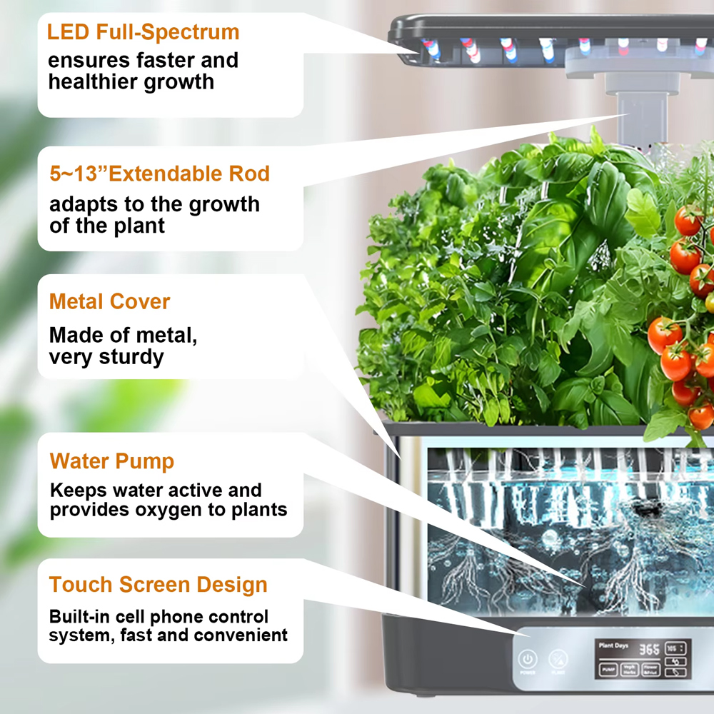 2.5L Tuya WiFi Plant Hydroponi – обзор и цена Smart Garden Domes