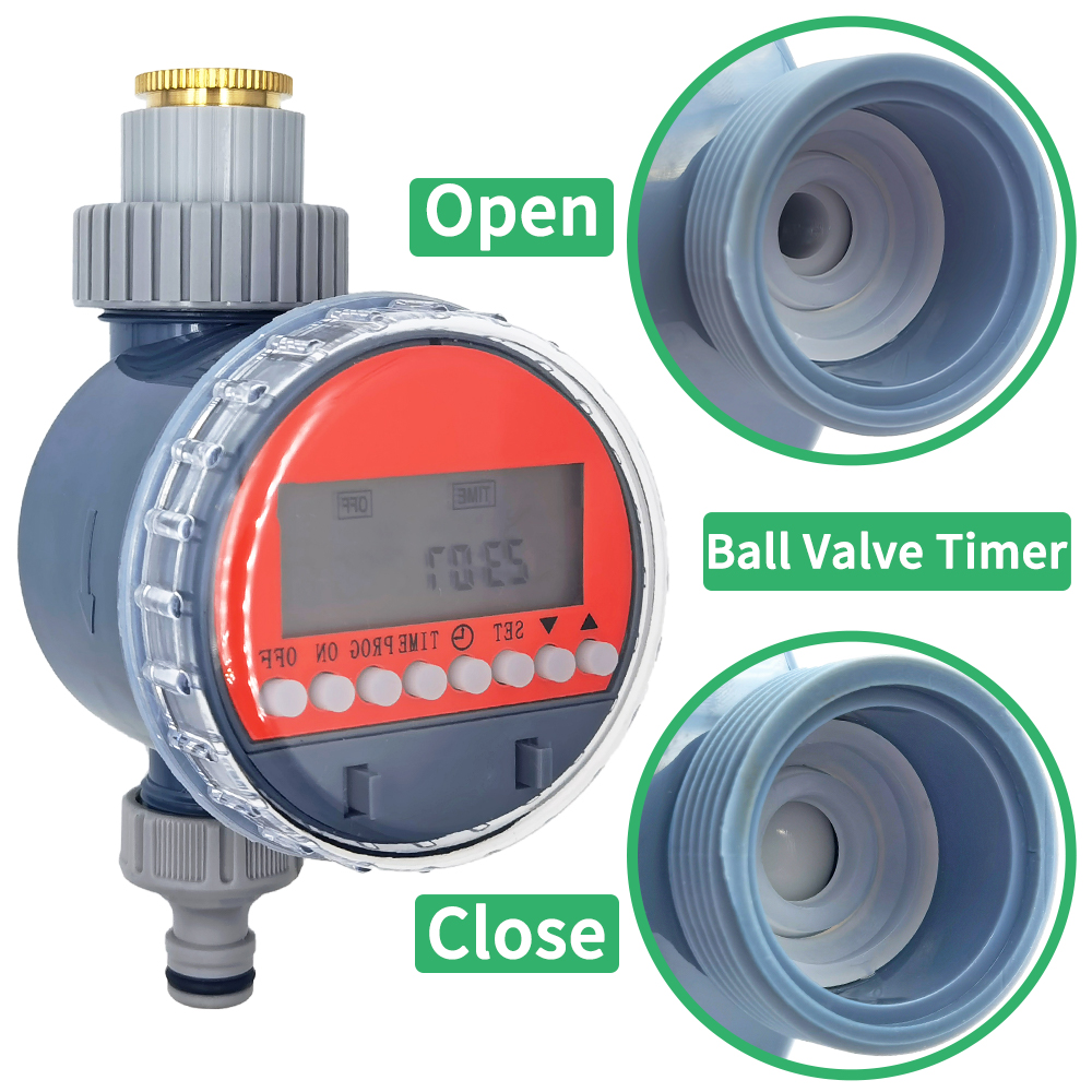 WUJIE Ball Valve Irrigation Ti – обзор и цена Smart Garden Tap Timer
