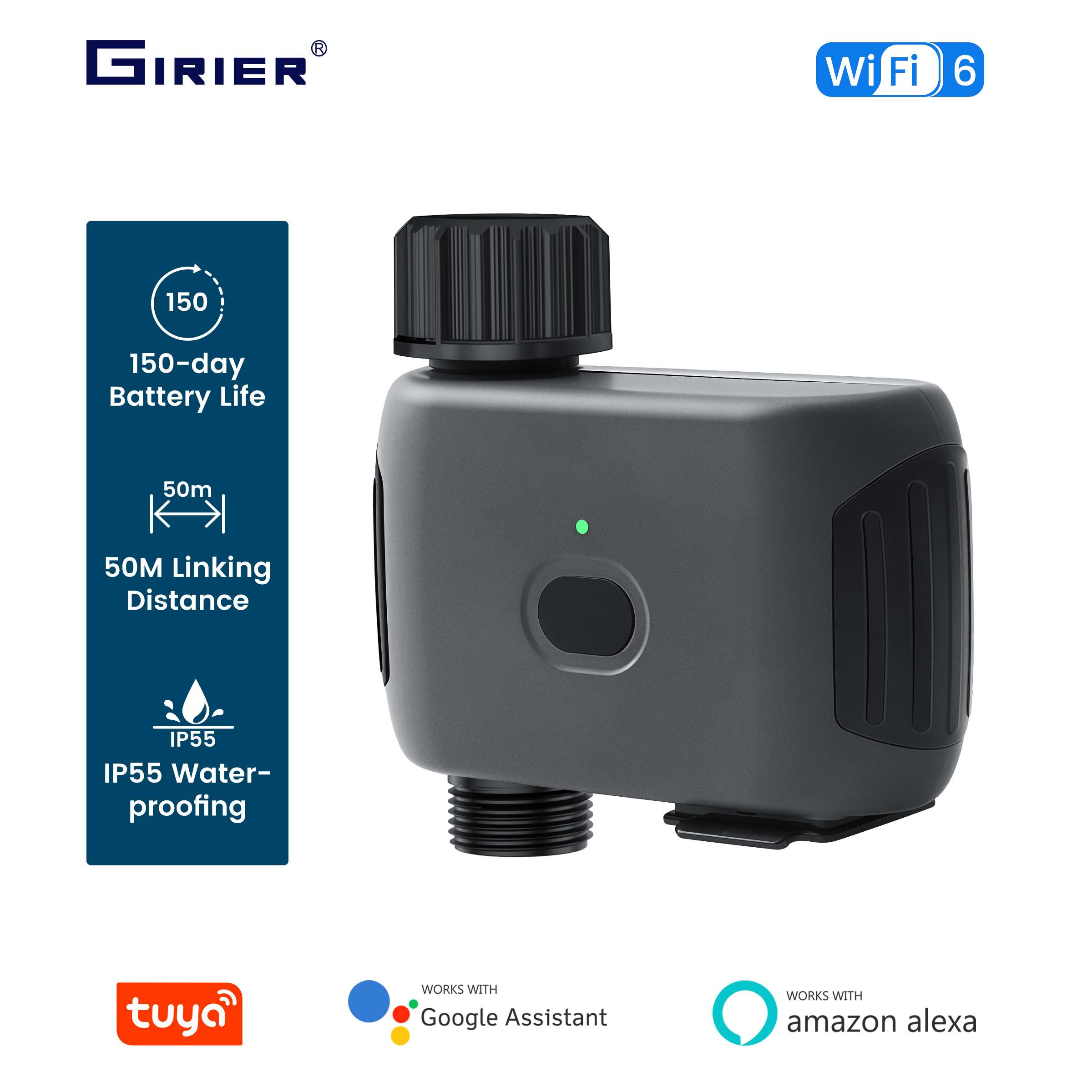 GIRIER Tuya Smart Water Timer  – обзор и цена Smart Garden Hub