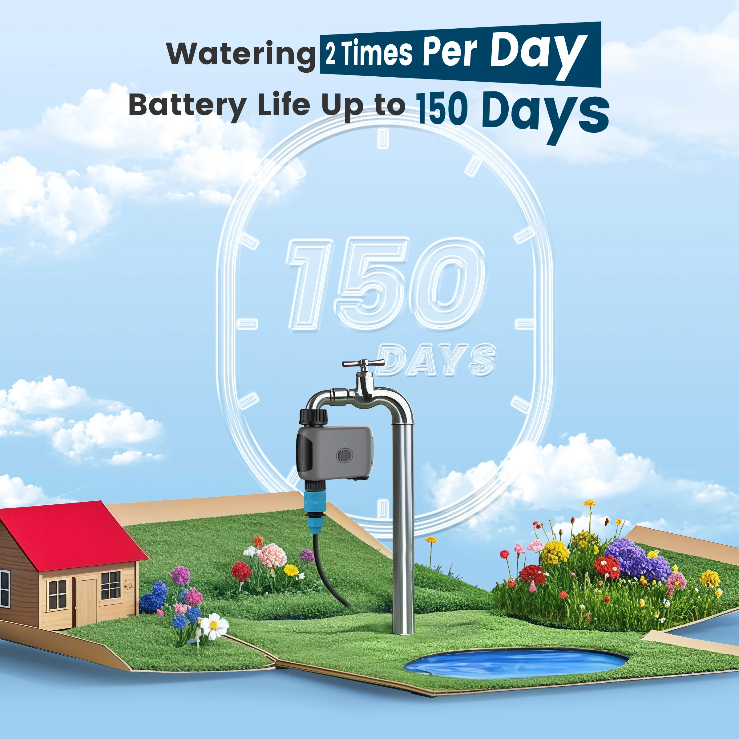 GIRIER Tuya Smart Water Timer  – обзор и цена Smart Garden Hub