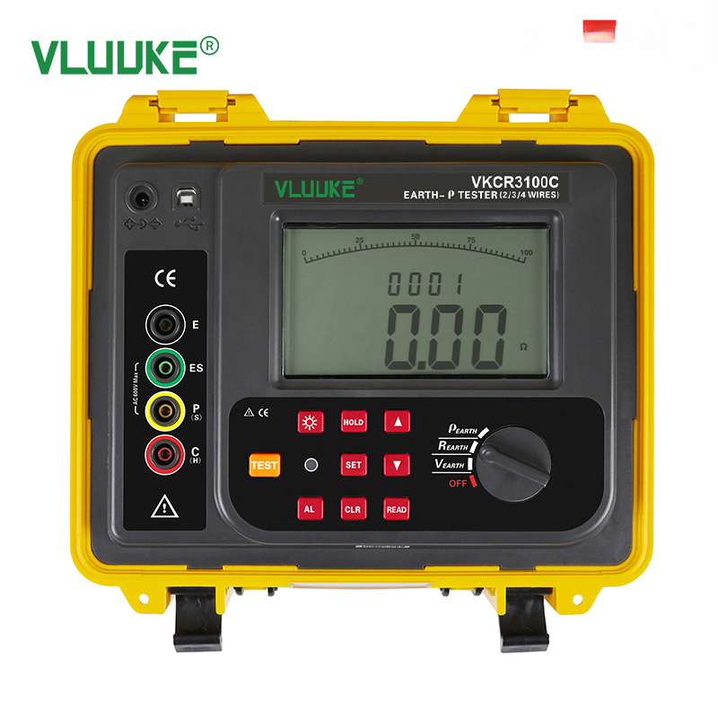 VLUUKE VKCR3100C Soil Resistiv – обзор и цена Soil Test Digital