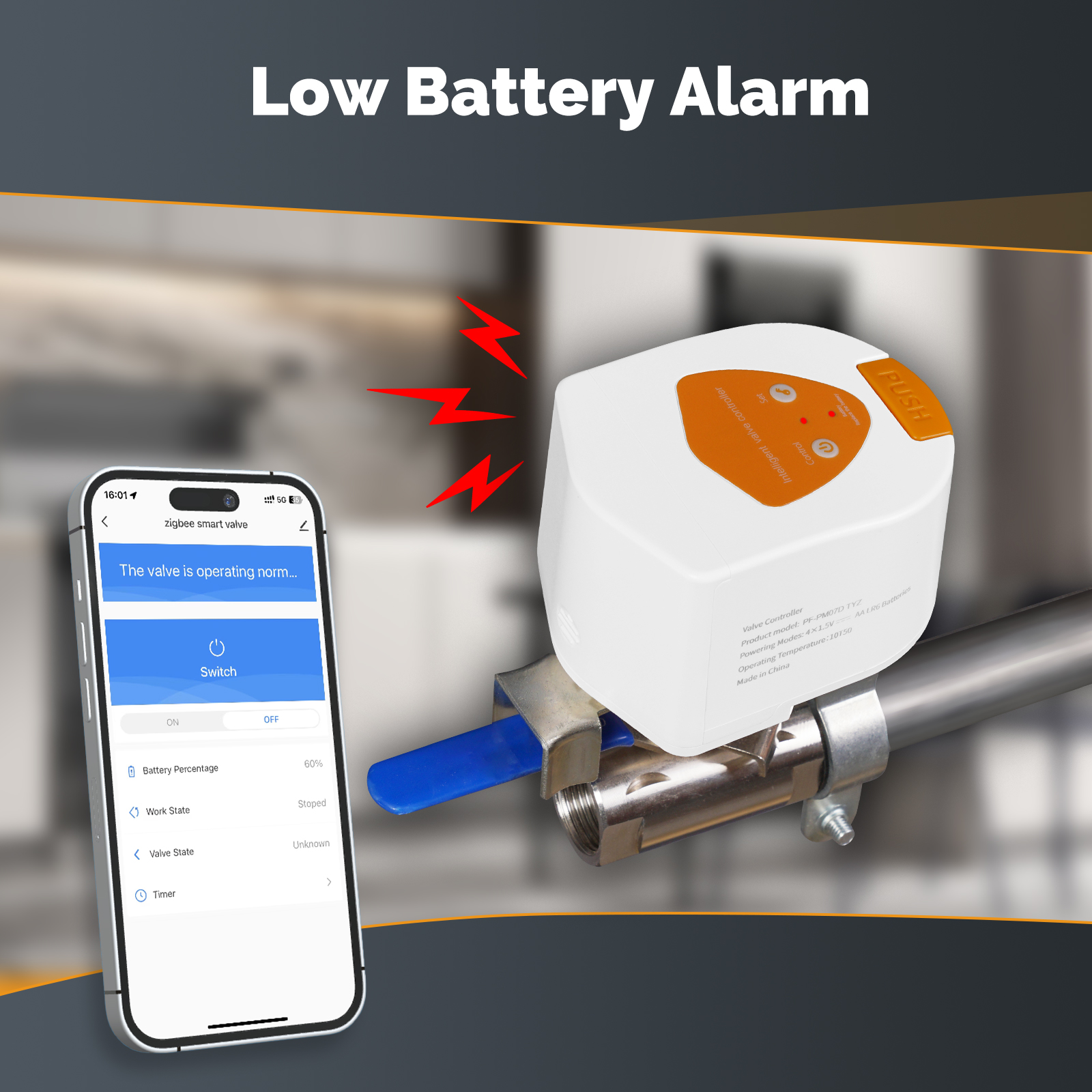 Tuya Zigbee Smart Gas Valve Ga – обзор и цена Smart Garden Water