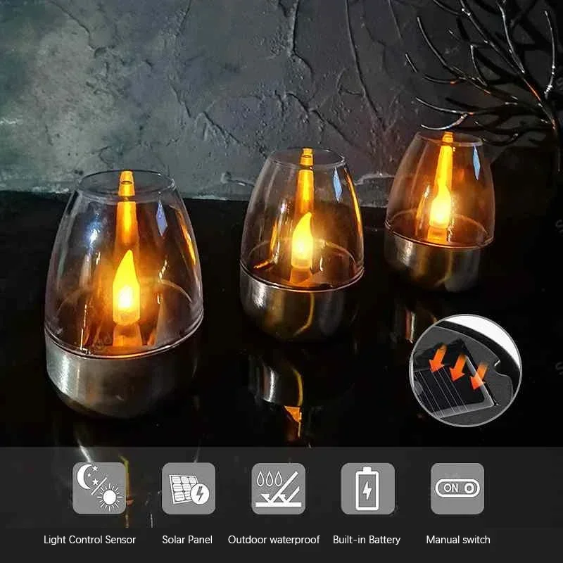 LED Solar Candles Light Flamel – обзор и цена Smart Garden Light Camera