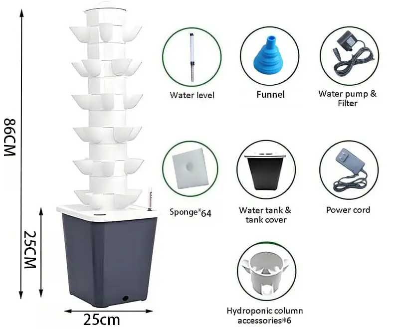 Vertical Hydroponic Garden Sys – обзор и цена Smart Garden Water