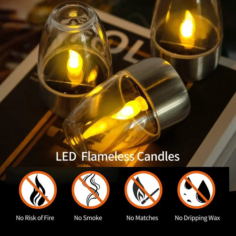 Solar Powered Flameless Candle – обзор и цена Smart Garden Light Camera
