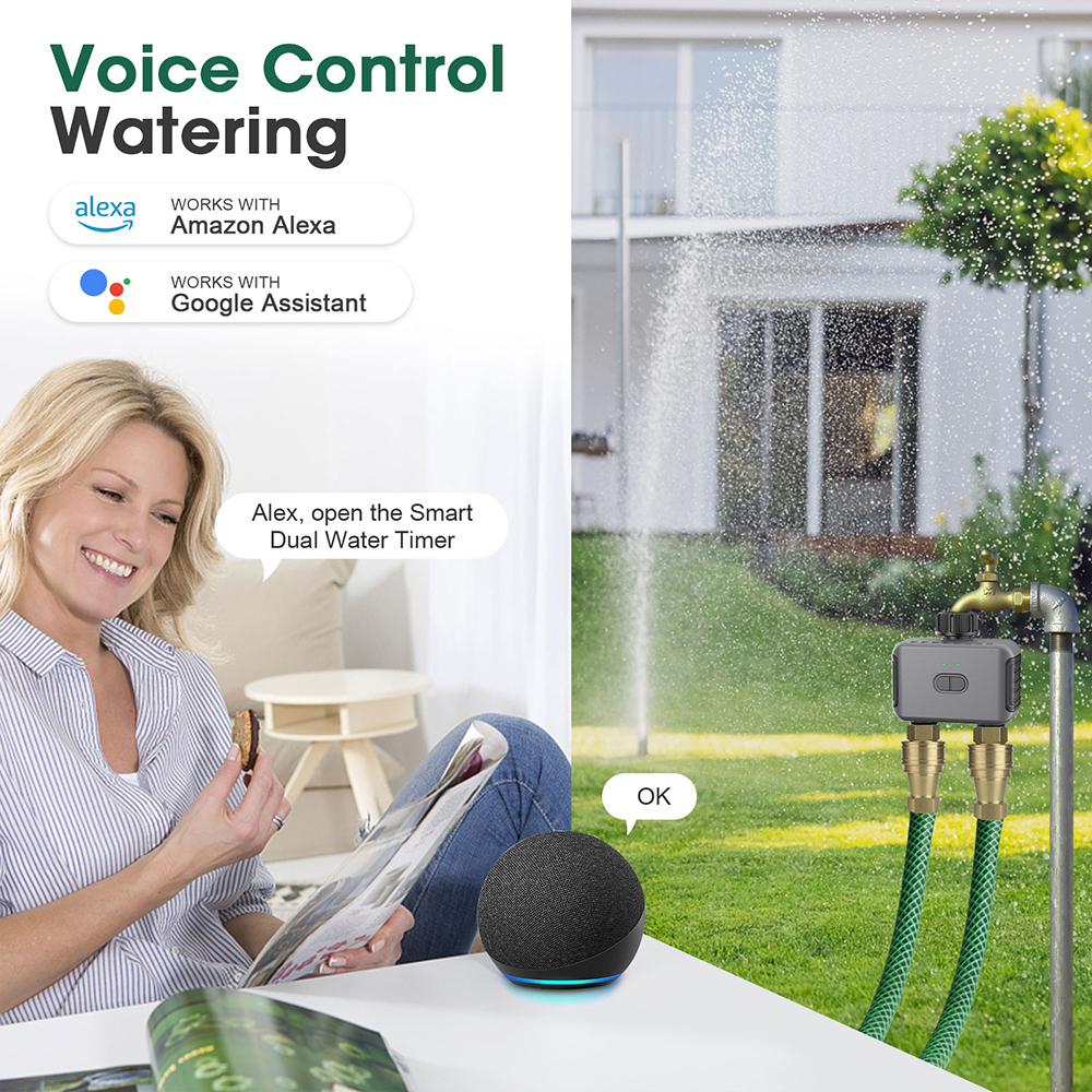 Tuya Smart Water Timer Zigbee/ – обзор и цена Smart Garden Water