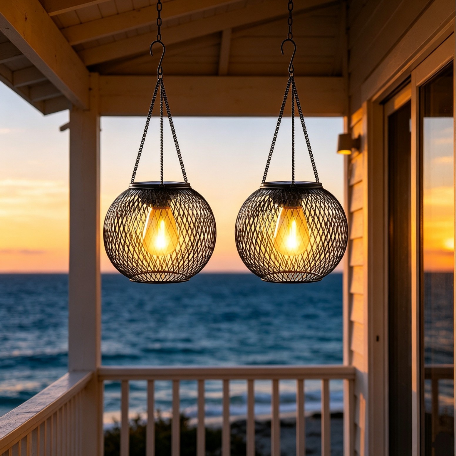Solar Powered LED Hanging Floo – обзор и цена Smart Garden Light Camera