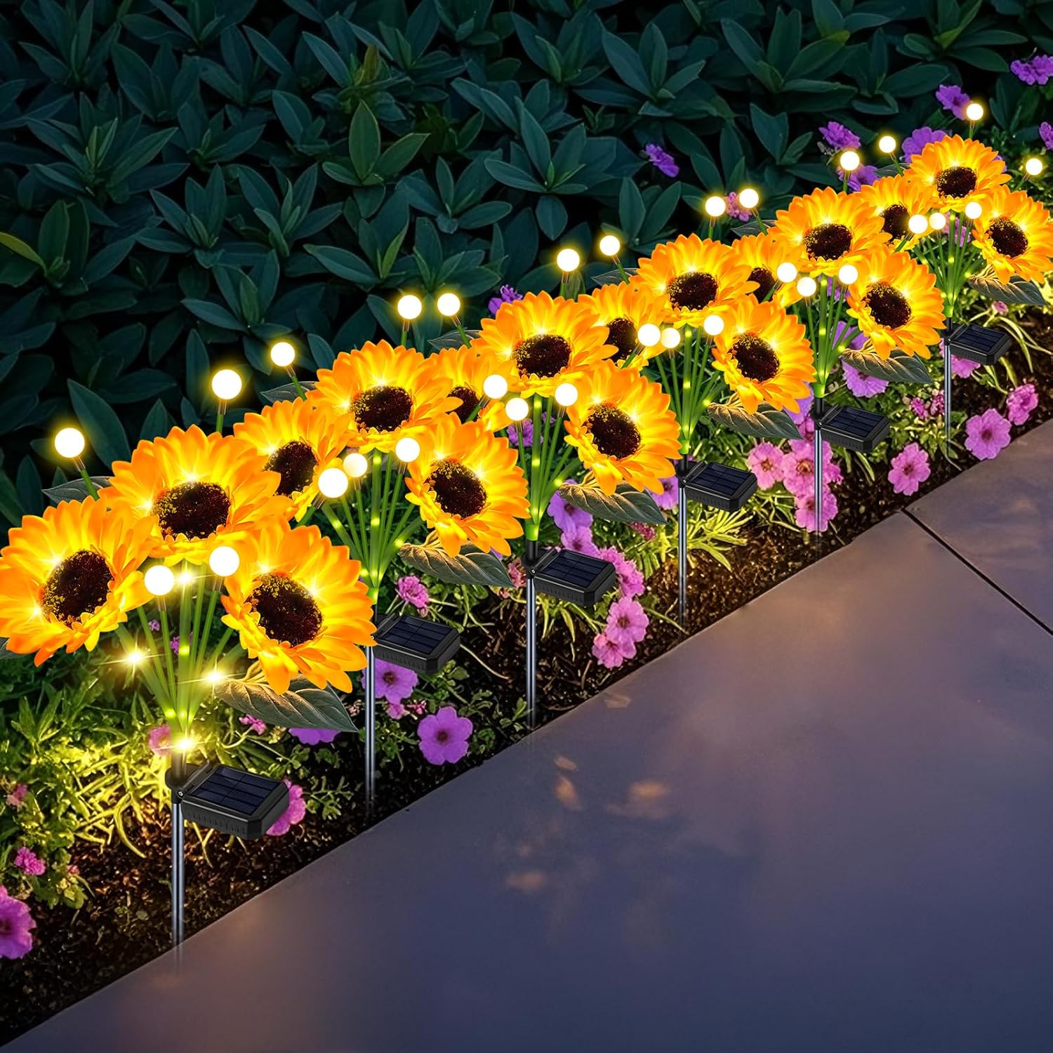 Solar Sunflower Lights with Lu – обзор и цена Smart Garden Light Camera