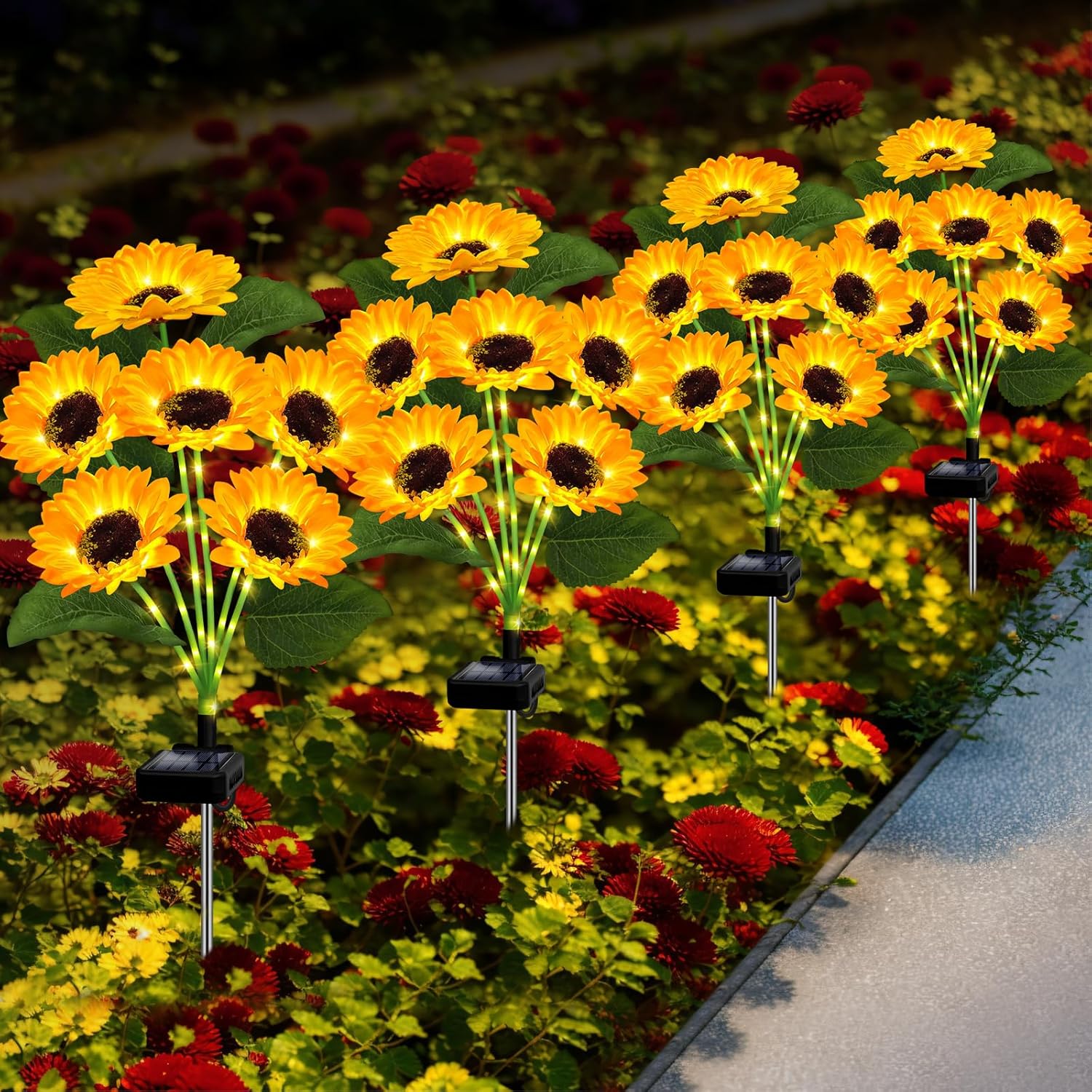 Solar Sunflower Lights with Lu – обзор и цена Smart Garden Light Camera