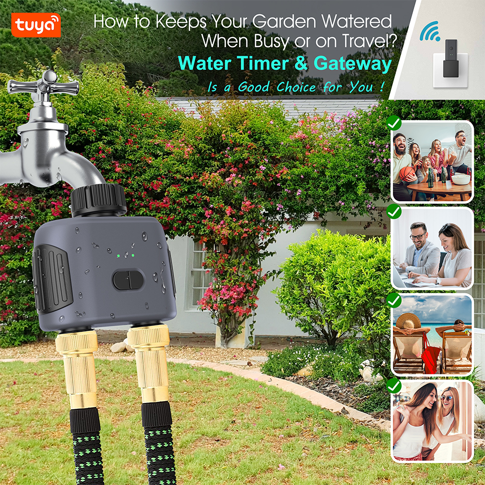 Tuya Zigbee/Bluetooth Water Ti – обзор и цена Smart Garden Tap Timer
