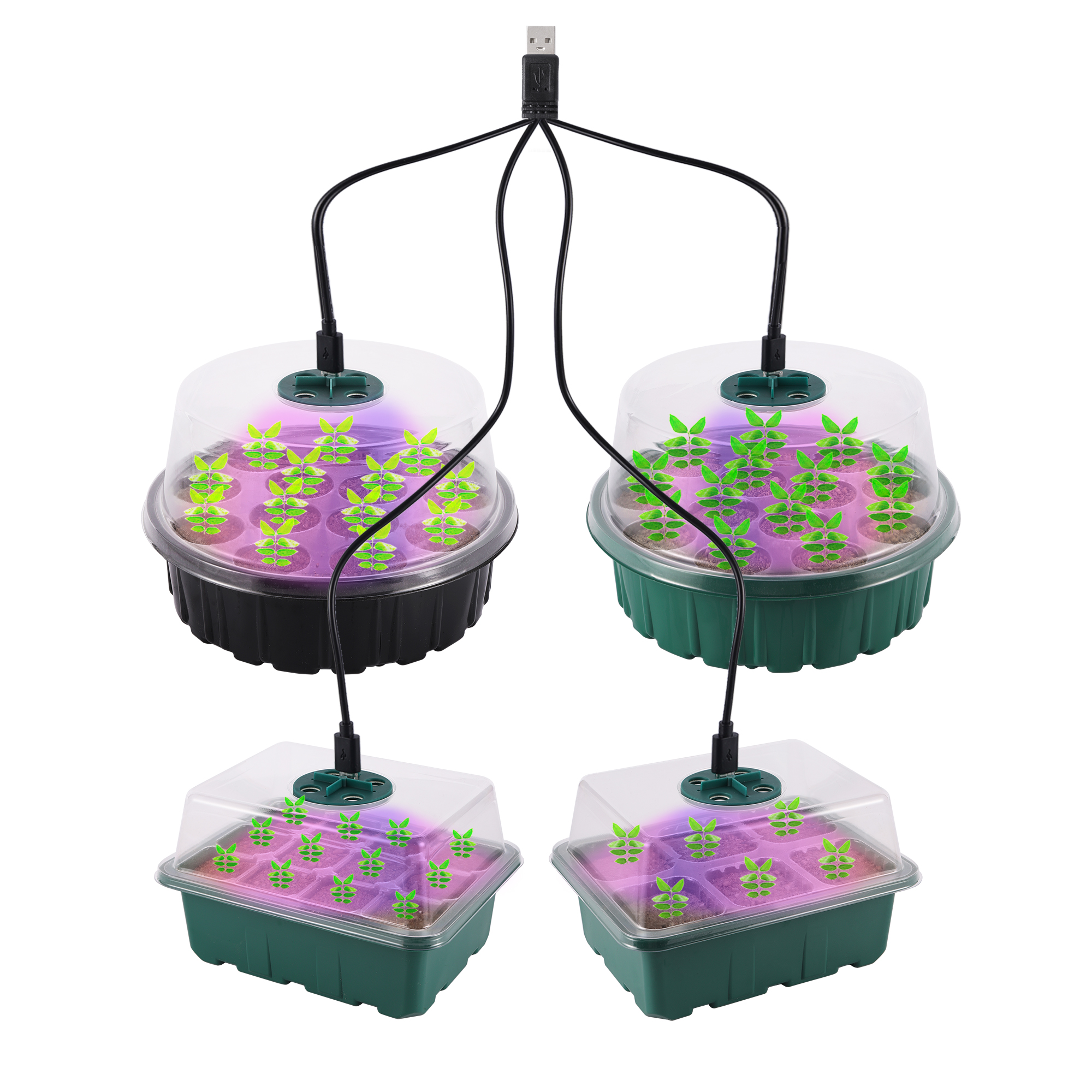 Seed Starter Trays with Grow L – обзор и цена Smart Garden Domes