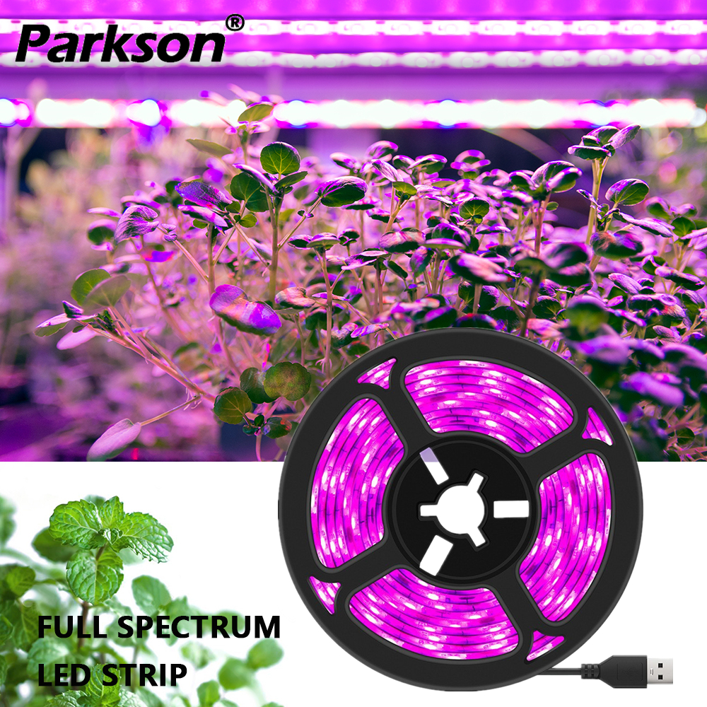 300CM USB DC 5V LED Full Spect – обзор и цена Led Plant Light Strip