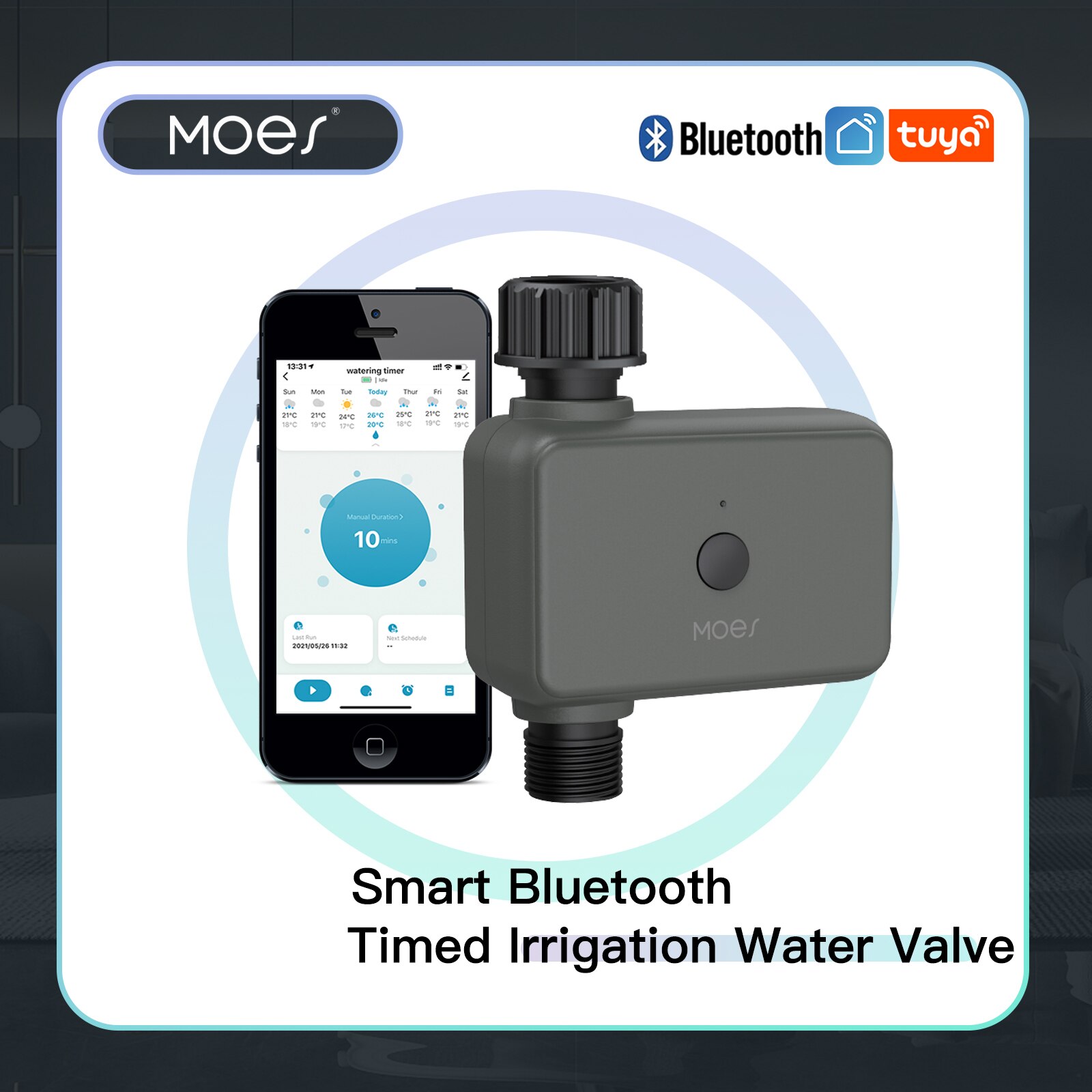 Moes Smart Tuya Bluetooth Wate – обзор и цена Smart Garden Water