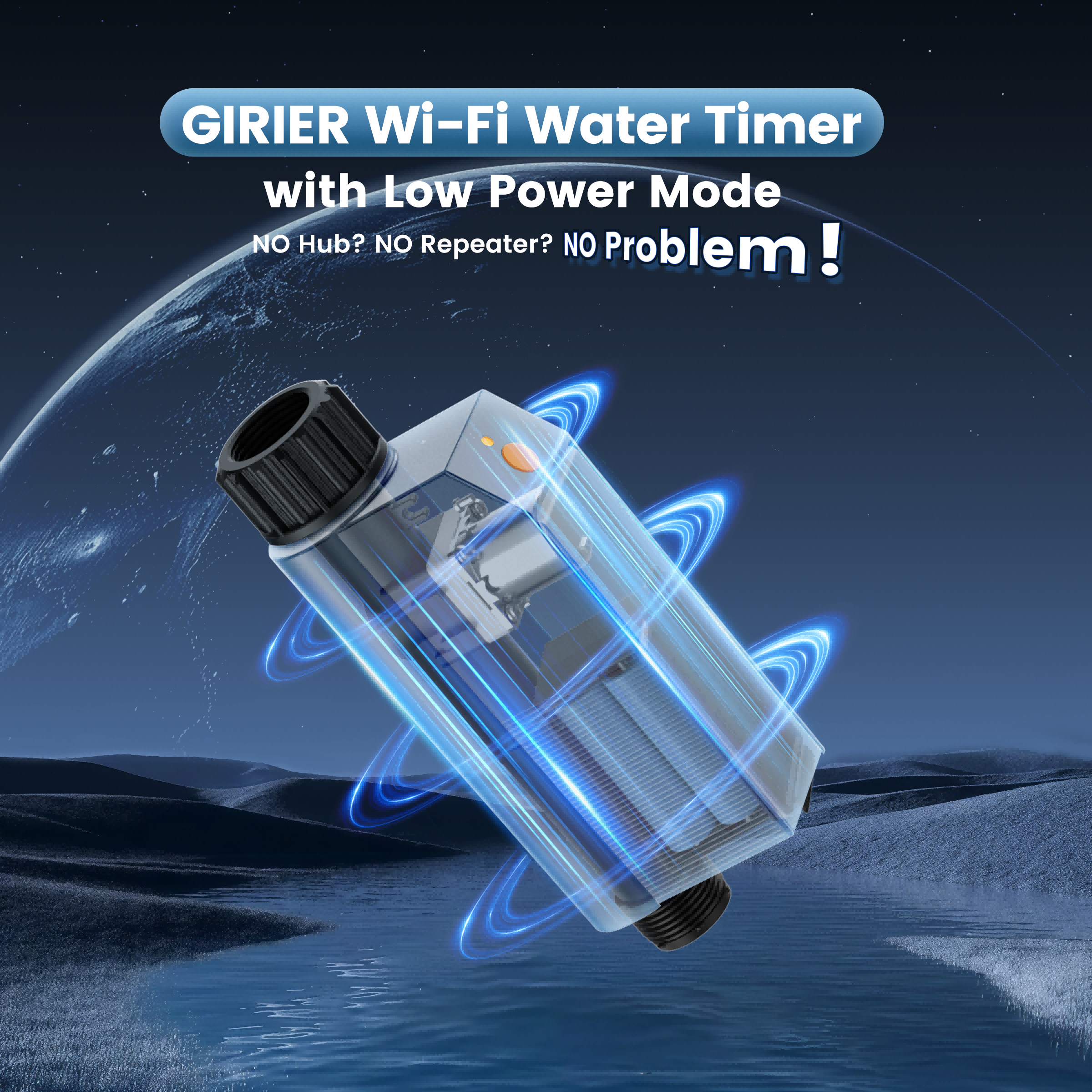 GIRIER Tuya Smart Water Timer  – обзор и цена Smart Garden Tap Timer