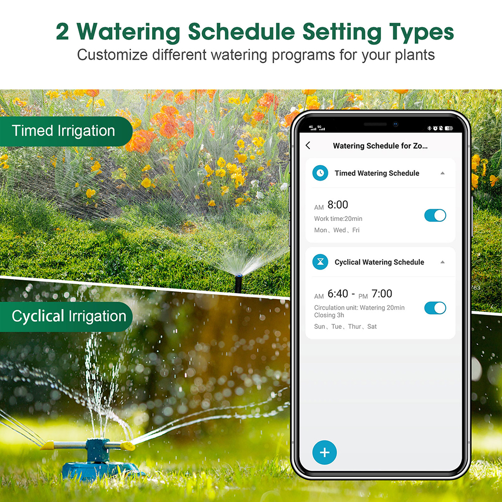 Tuya Smart Dual Water Timer Bl – обзор и цена Smart Garden Water