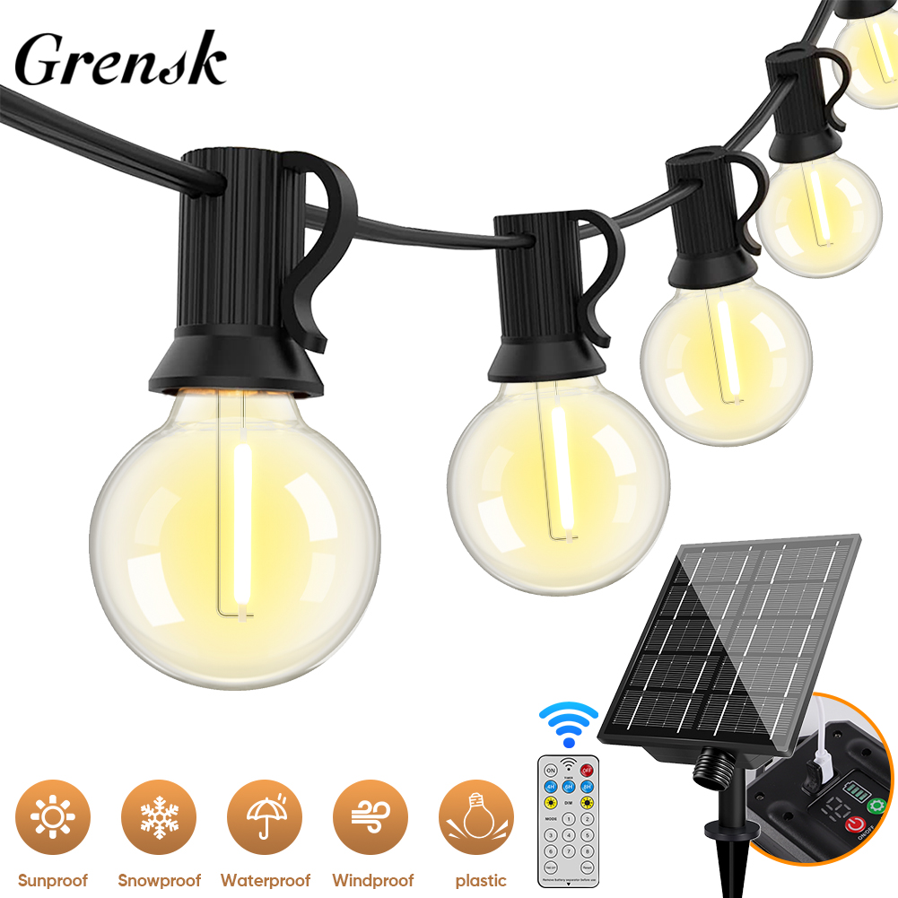 7.6M 18M 30M LED Solar String  – обзор и цена Smart Garden Light Camera