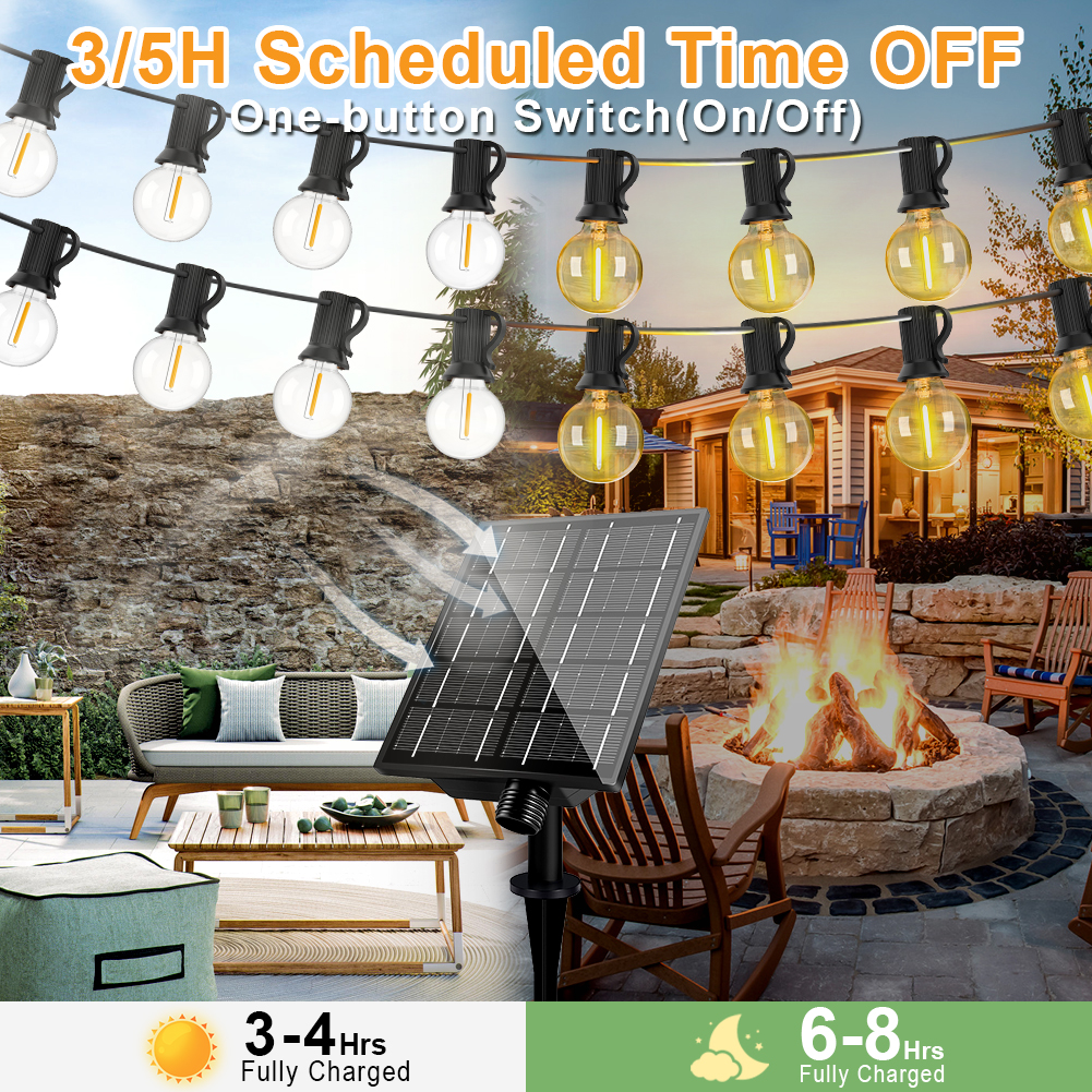 7.6M 18M 30M LED Solar String  – обзор и цена Smart Garden Light Camera