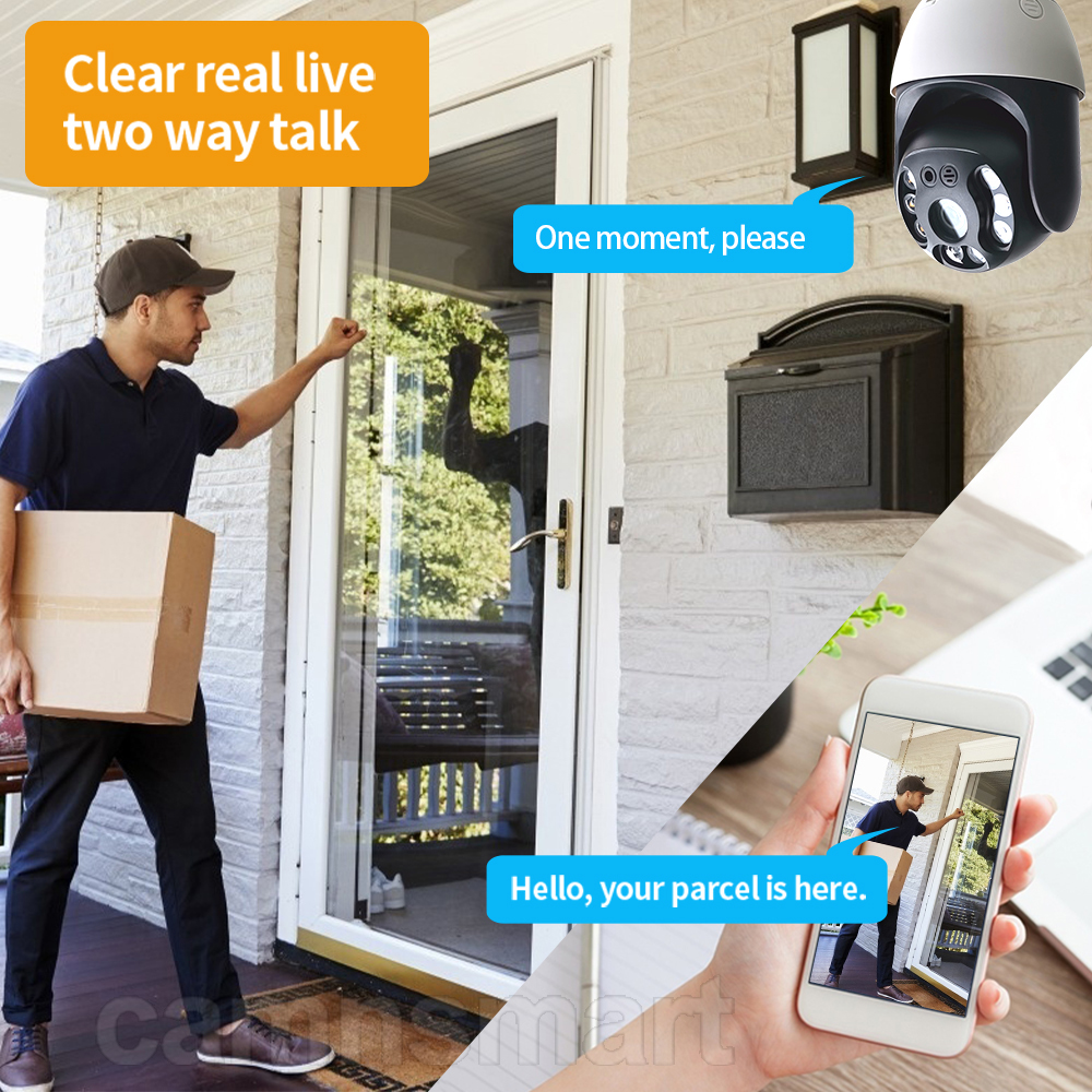 6MP Tuya WIFI Camera Security  – обзор и цена Smart Garden Domes