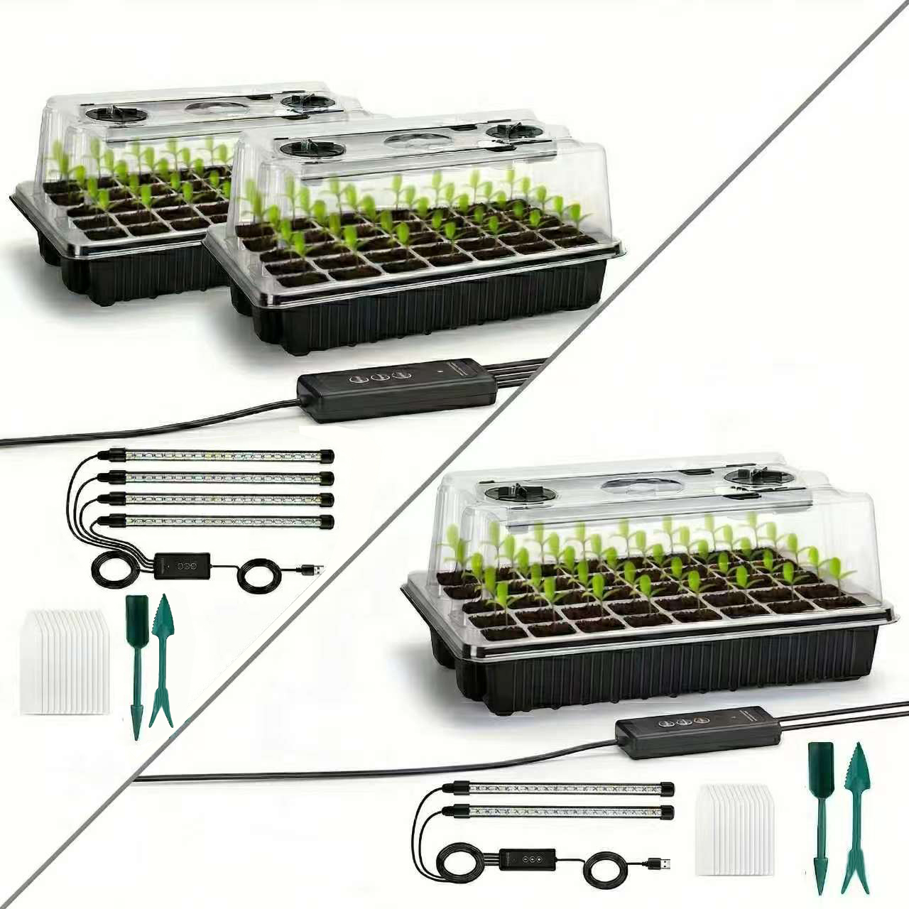 40/Cell Seed Starter Kit with  – обзор и цена Smart Garden Domes