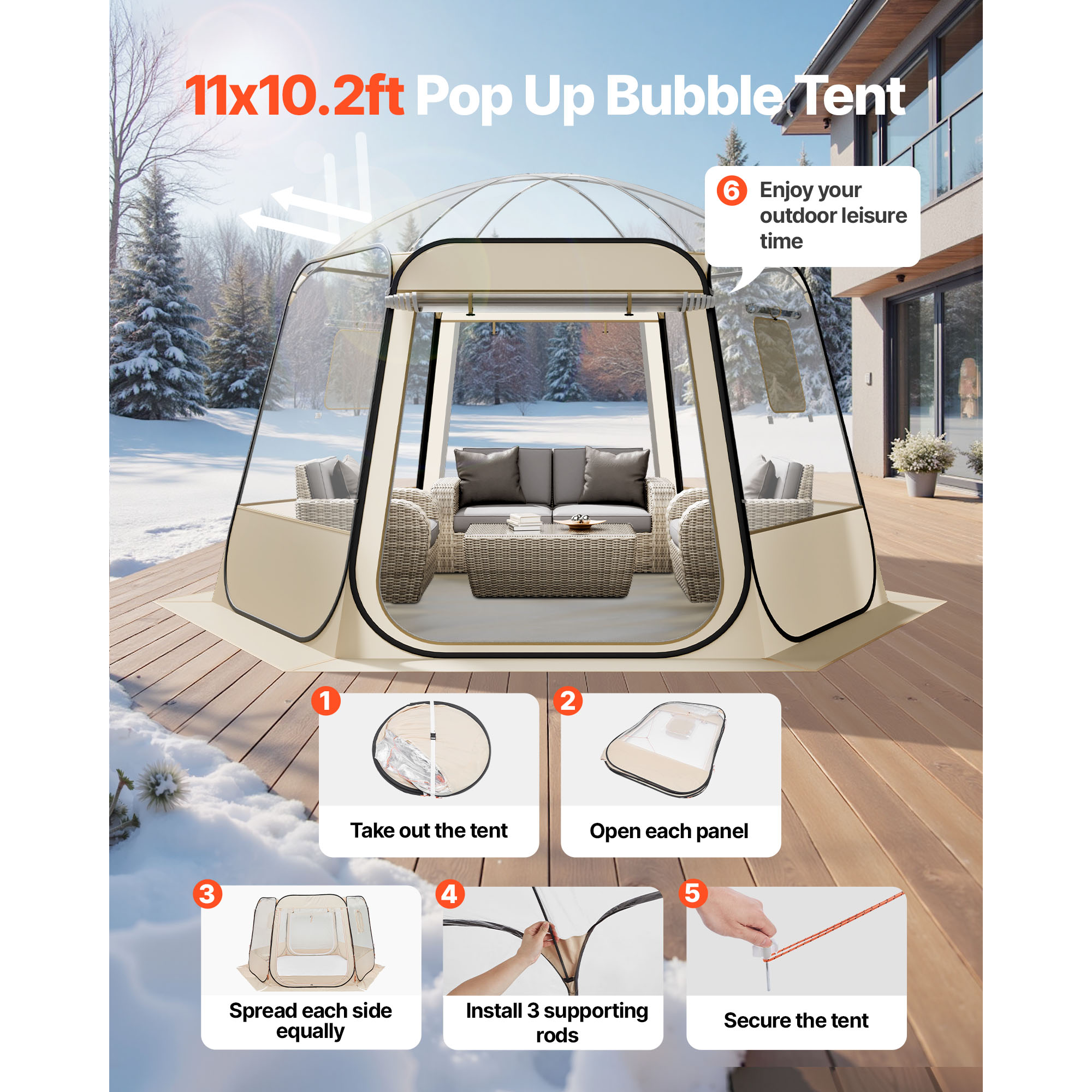 SucceBuy Pop up Bubble Tent Wa – обзор и цена Smart Garden Domes