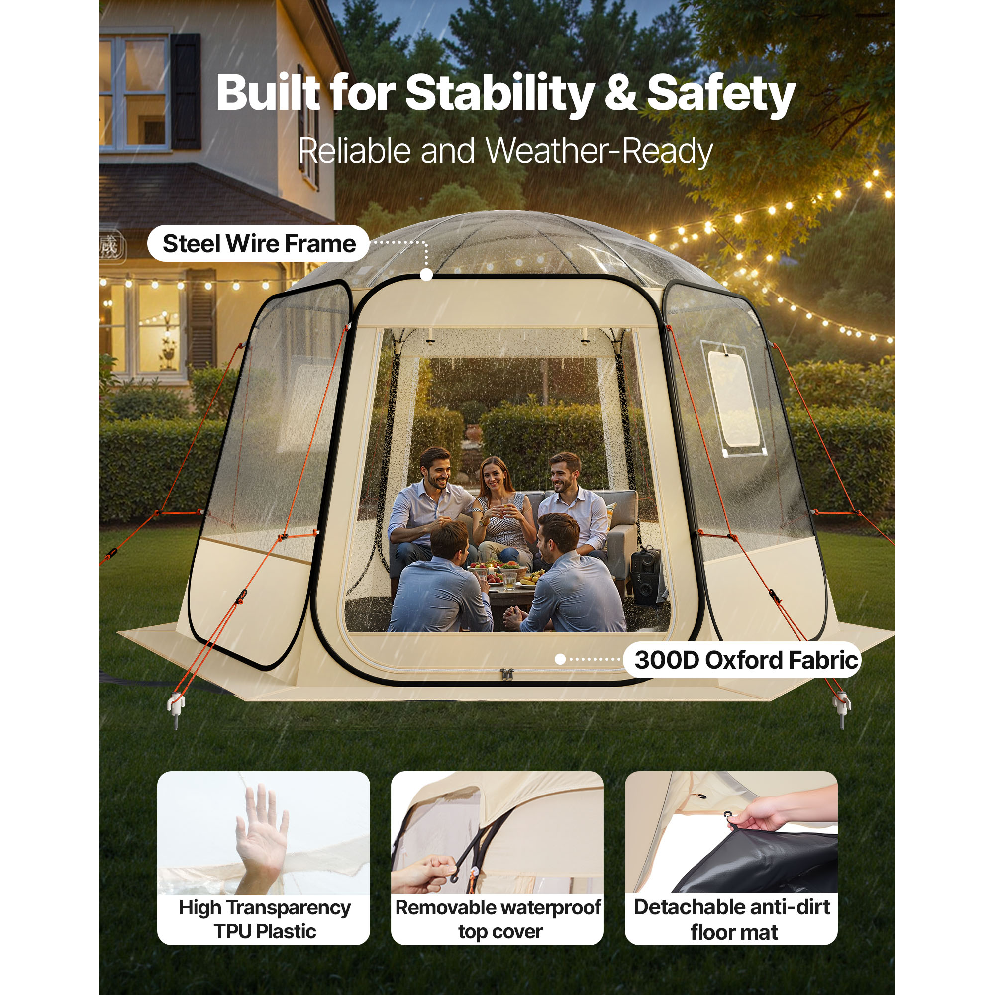 SucceBuy Pop up Bubble Tent Wa – обзор и цена Smart Garden Domes
