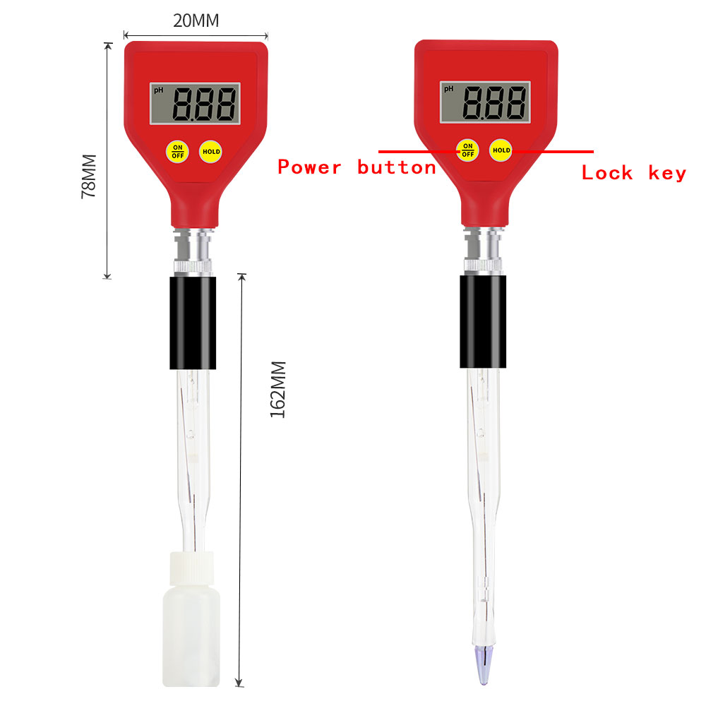 PH-98108 PH Meter Sharp Glass  – обзор и цена Soil Test Digital