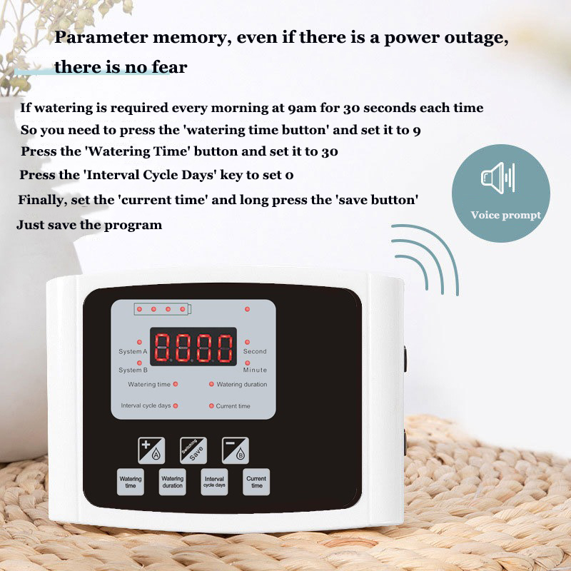 Garden Double Pump Adjustable  – обзор и цена Smart Garden Tap Timer