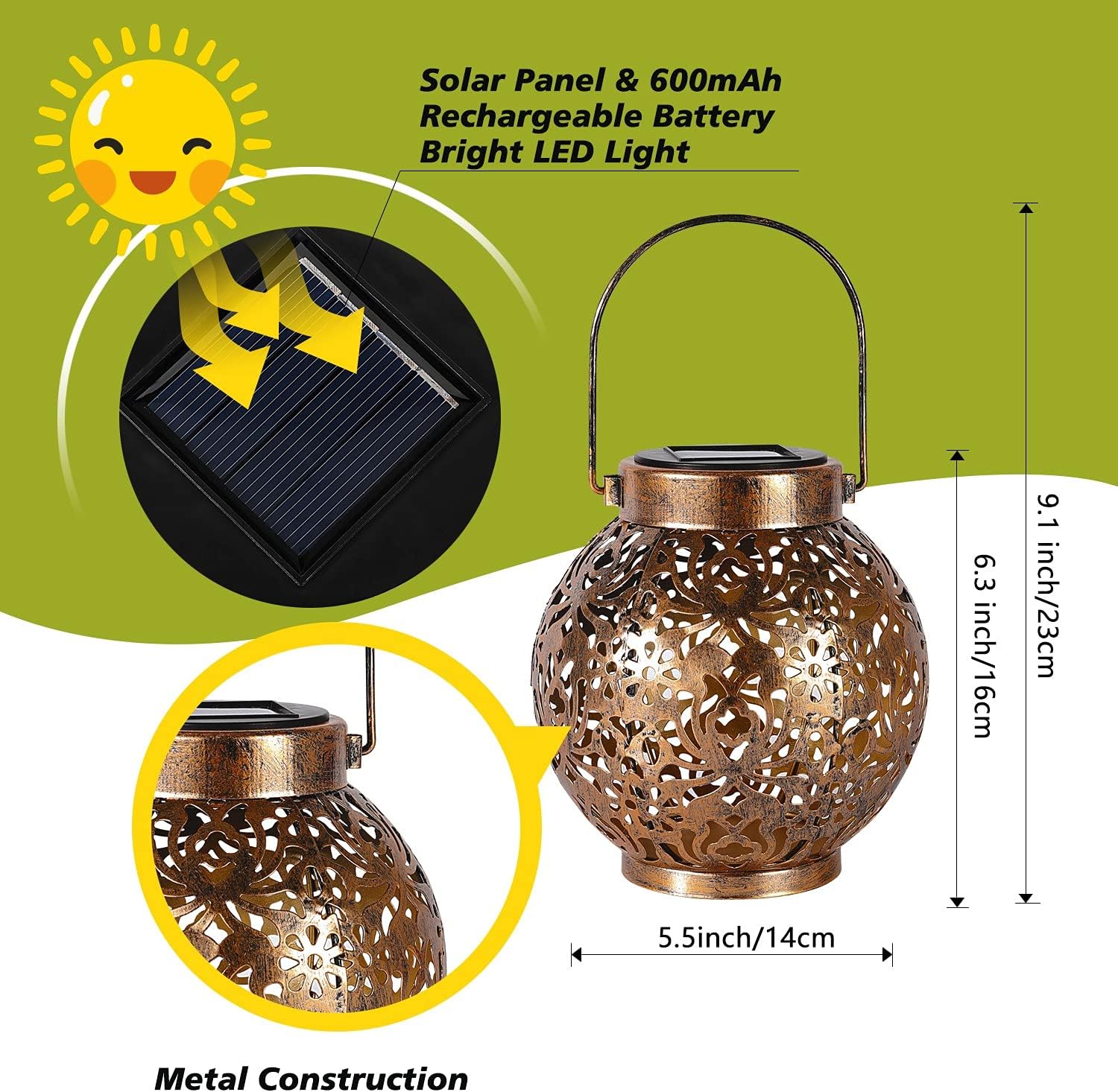 1-6PCS Moroccan Solar Lanterns – обзор и цена Smart Garden Light Camera