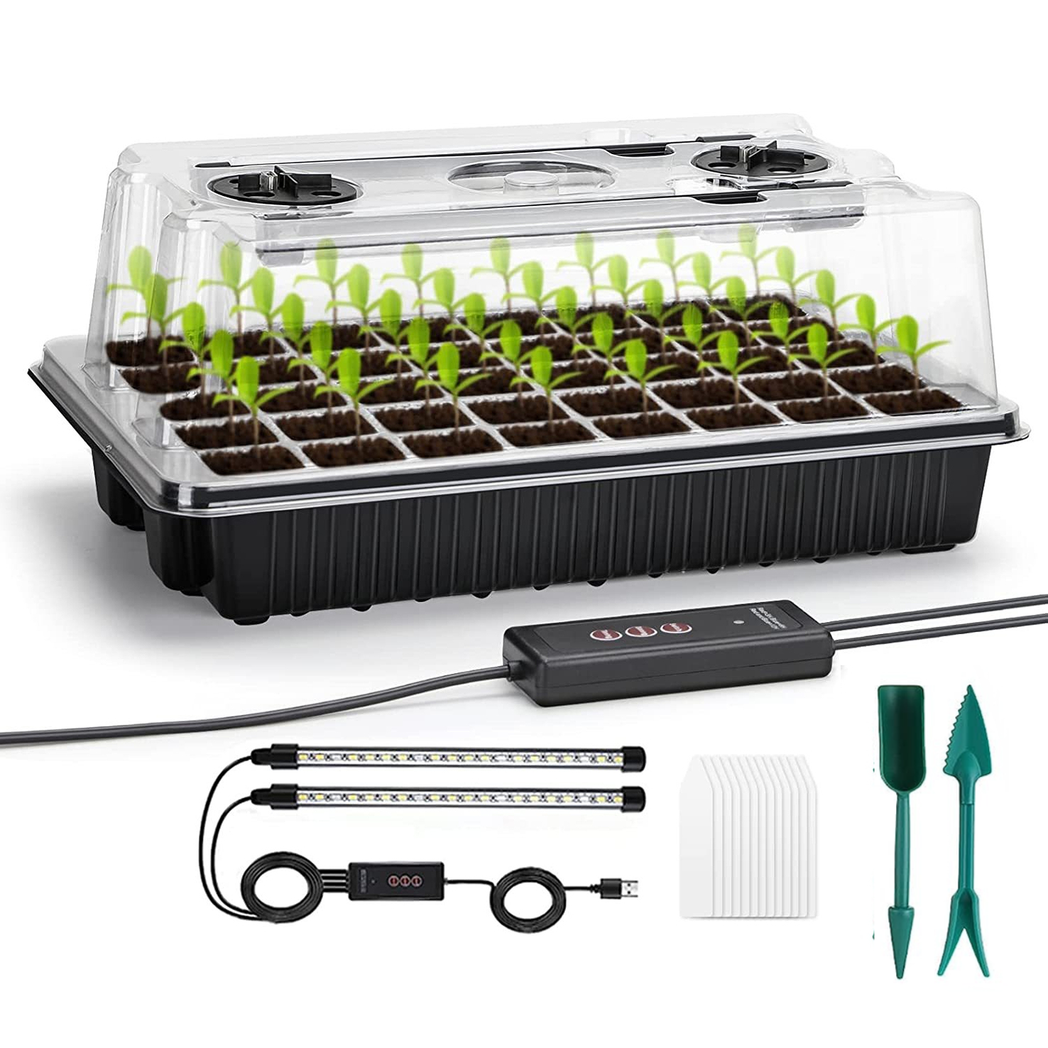1 Set, Seed Starter Trays With – обзор и цена Smart Garden Domes