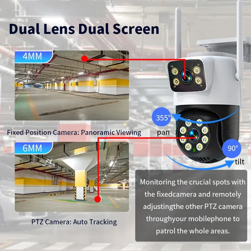 Waterproof 2K 3MP Dual Lens Wi – обзор и цена Smart Garden Domes