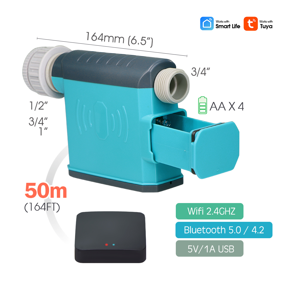 WiFi/Blueteeth Water Timer wit – обзор и цена Smart Garden Tap Timer