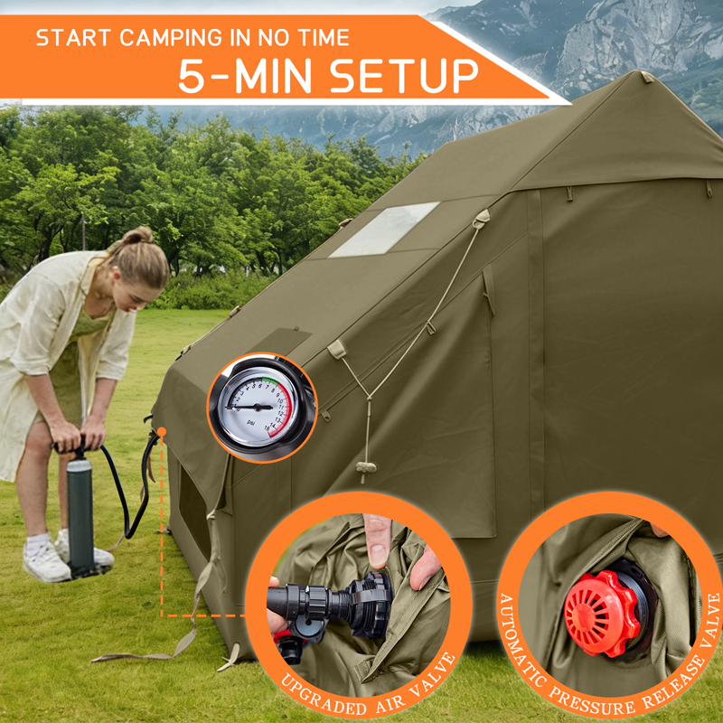 Green Air Camping Tent 2/4/6/8 – обзор и цена Smart Garden Greenhouse