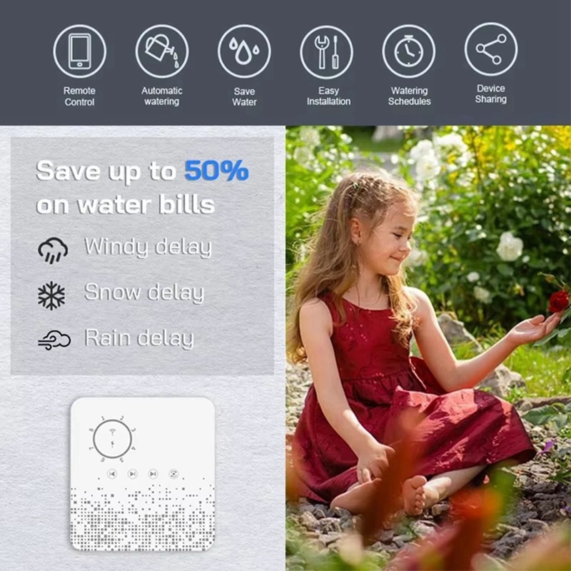 Tuya WiFi Smart Sprinkler Cont – обзор и цена Smart Garden Water