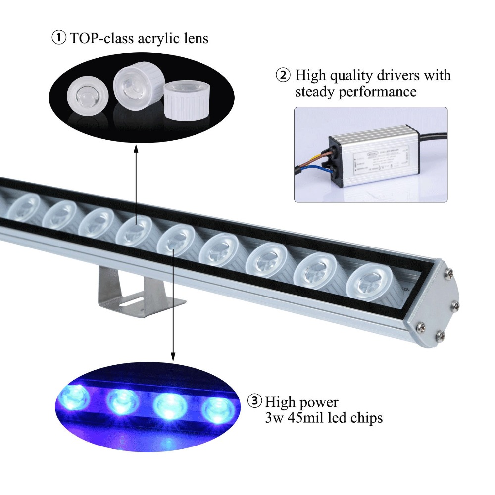54W 81W 108W LED Bar Light IP6 – обзор и цена Led Plant Light Strip