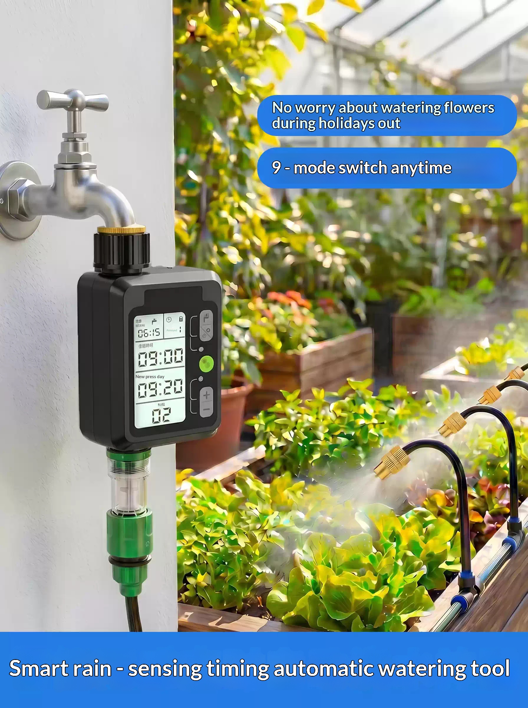 Smart Tap Water Timer Automati – обзор и цена Smart Garden Tap Timer