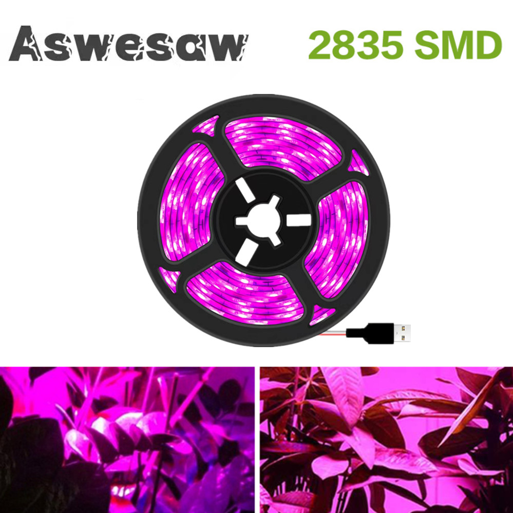 DC 5V USB LED Grow Light Full  – обзор и цена Led Plant Light Strip