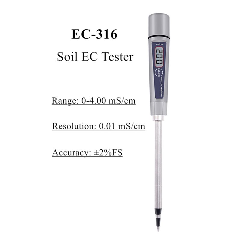 A84E-Tester Digital ATC EC-316 – обзор и цена Soil Test Digital