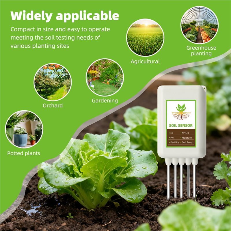 ABVG-Smart Soil Moisture Temp  – обзор и цена Smart Garden Greenhouse