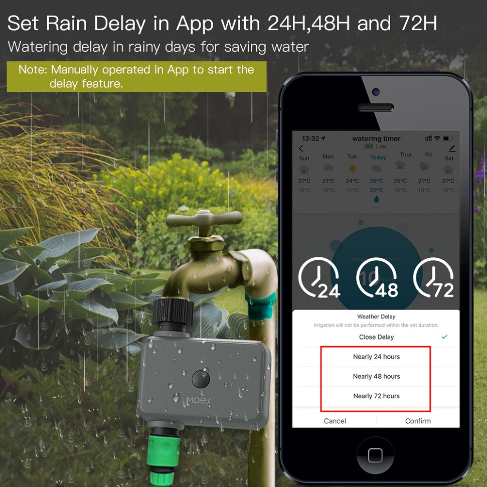 BLuetooth Valve Garden Waterin – обзор и цена Smart Garden Tap Timer