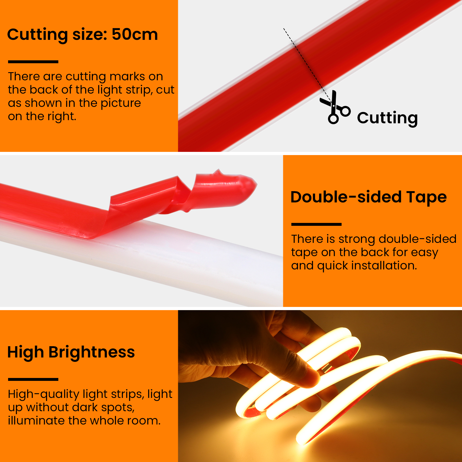 Dimmable COB Neon LED Strip Hi – обзор и цена Led Plant Light Strip
