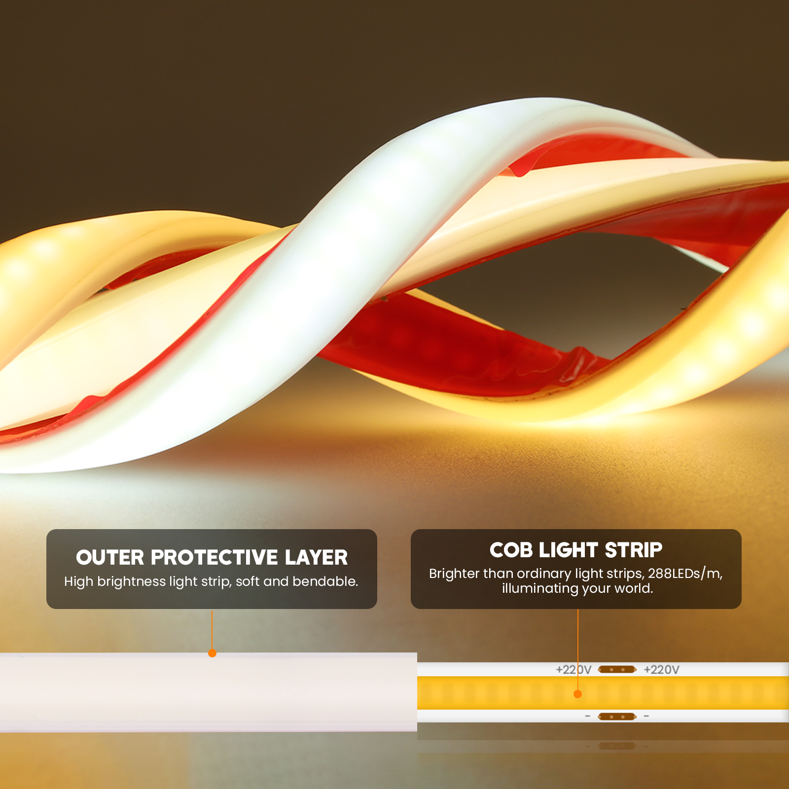 Dimmable COB Neon LED Strip Hi – обзор и цена Led Plant Light Strip