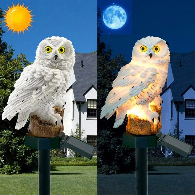 Solar Owl Statue Garden Light  – обзор и цена Smart Garden Light Camera