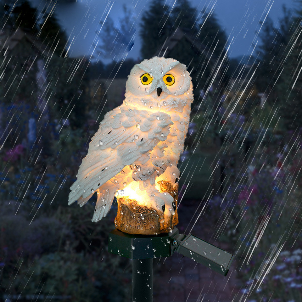 Solar Owl Statue Garden Light  – обзор и цена Smart Garden Light Camera