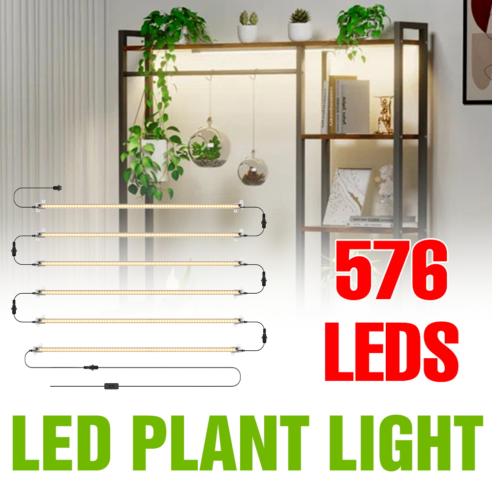 12 Head LED Grow Light Strip F – обзор и цена Led Plant Light Strip