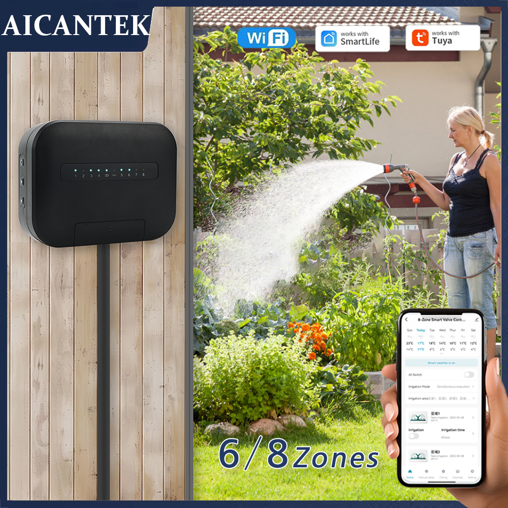 8 Zones Wifi Tuya Smart Garden – обзор и цена Smart Garden Water