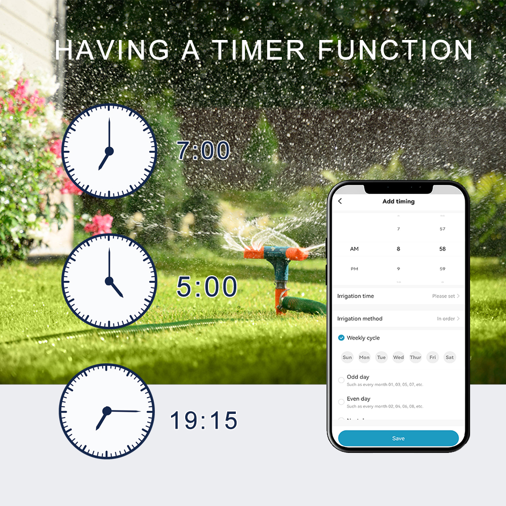 8 Zones Wifi Tuya Smart Garden – обзор и цена Smart Garden Water