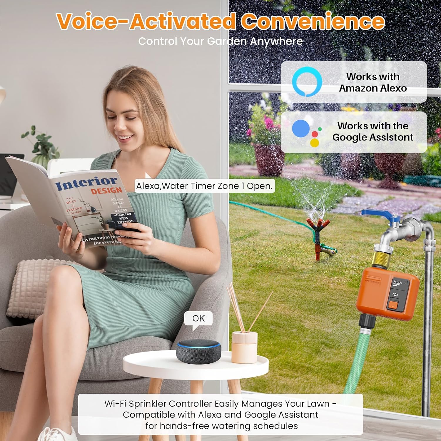 Smart WiFi Water Timer for Gar – обзор и цена Smart Garden Water